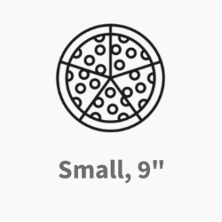 Small Pizza size